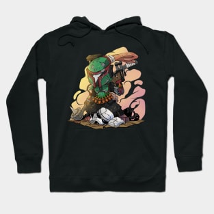 bounty hunter bunny Hoodie